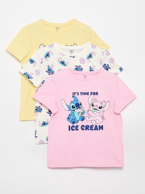 Pack de 3 T-shirts 'Disney' de manga curta - Kiabi