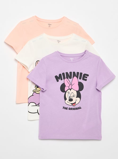 Pack de 3 T-shirts 'Disney' de manga curta - Kiabi