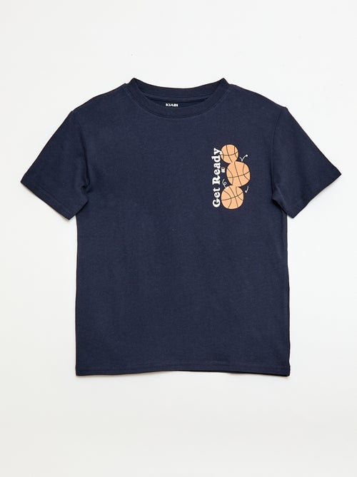 Pack de 3 t-shirts em algodão - Kiabi