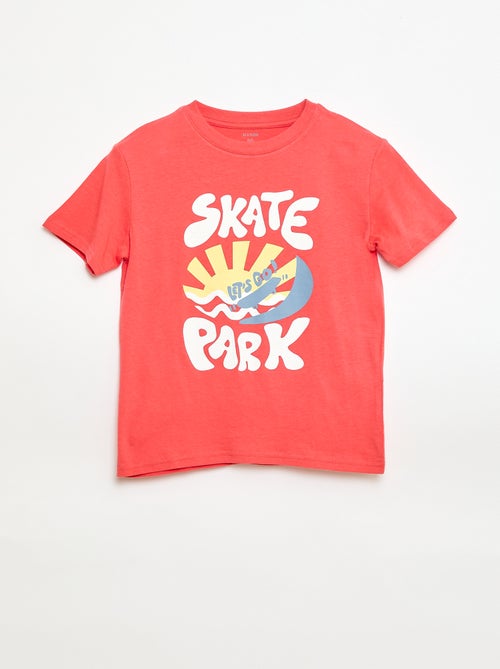 Pack de 3 t-shirts em algodão - Kiabi