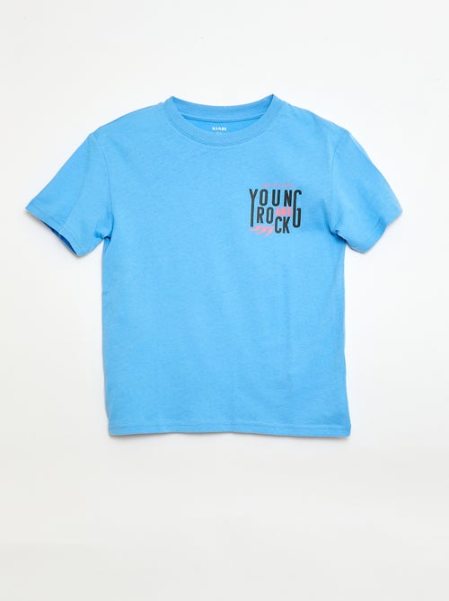 Pack de 3 t-shirts em algodão - Kiabi