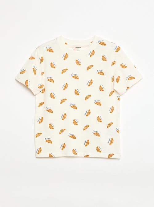 Pack de 3 t-shirts em algodão - Kiabi