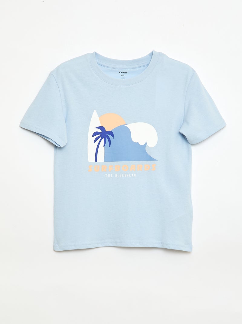 Pack de 3 t-shirts em algodão Laranja - Kiabi