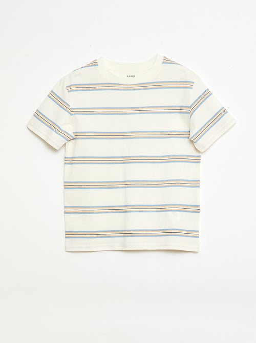 Pack de 3 t-shirts em algodão - Kiabi