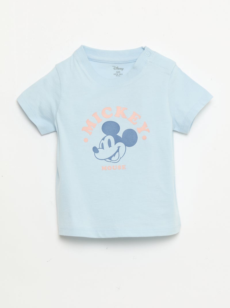 Pack de 3 T-shirts estampados 'Disney' Azul - Kiabi
