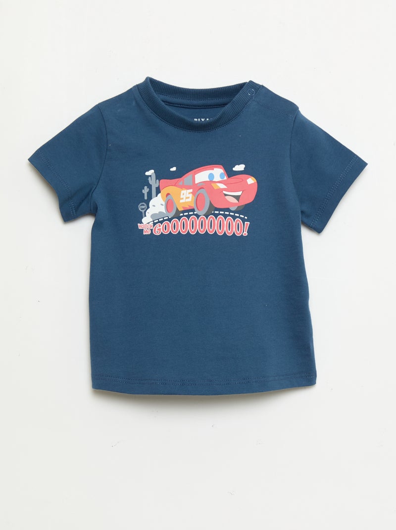 Pack de 3 T-shirts estampados 'Disney' Azul - Kiabi