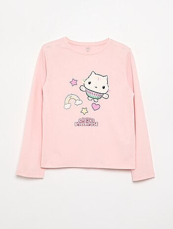 Pack de 3 T-shirts 'Gabby e a Casa Mágica' de manga comprida
