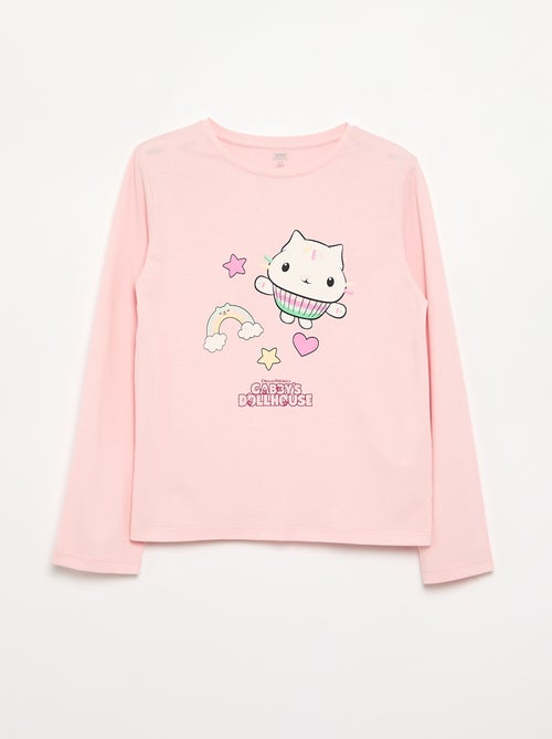 Pack de 3 T-shirts 'Gabby e a Casa Mágica' de manga comprida - Kiabi