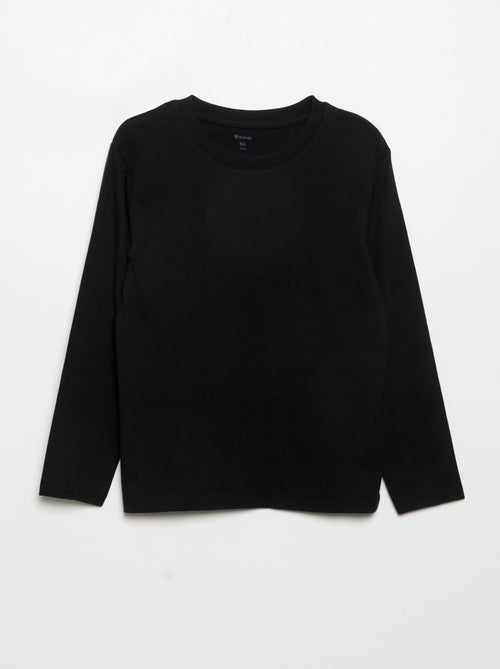 Pack de 3 t-shirts lisos - Kiabi