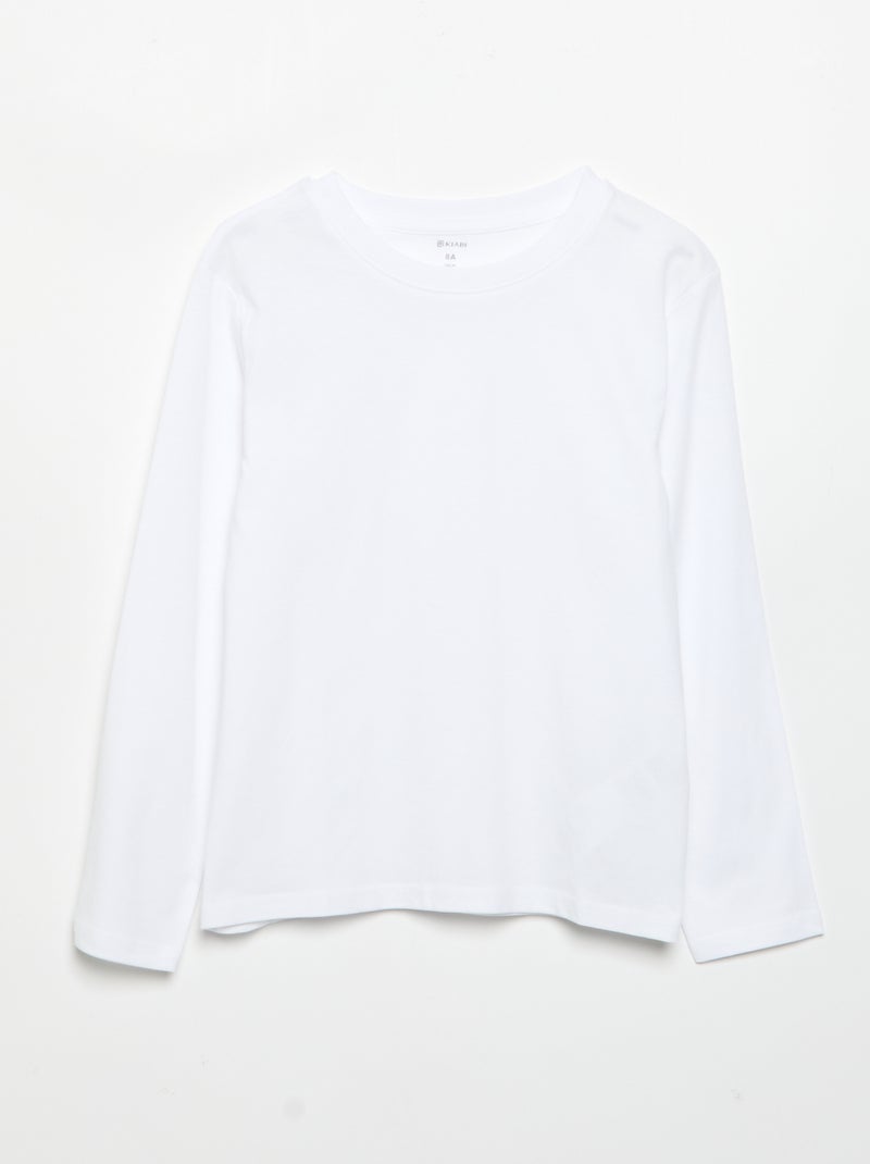 Pack de 3 t-shirts lisos Preto - Kiabi