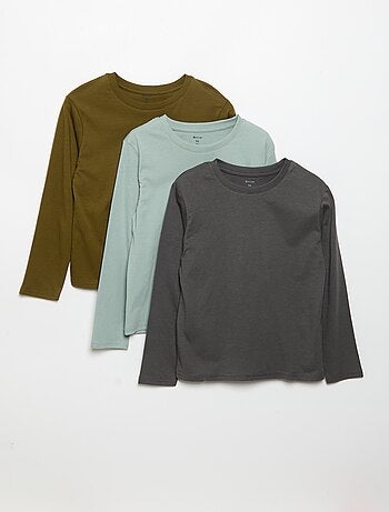 Pack de 3 t-shirts lisos
