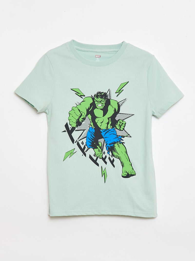 Pack de 3 T-shirts 'Marvel' de manga curta Azul - Kiabi
