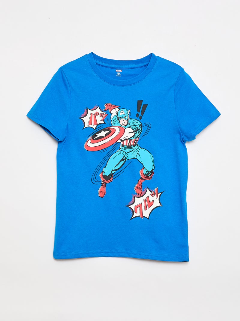 Pack de 3 T-shirts 'Marvel' de manga curta Azul - Kiabi