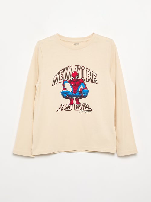 Pack de 3 T-shirts \"Marvel' 'Homem-Aranha' de manga comprida - Kiabi