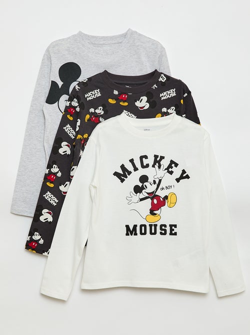 Pack de 3 t-shirts 'Mickey' 'Disney' - Kiabi