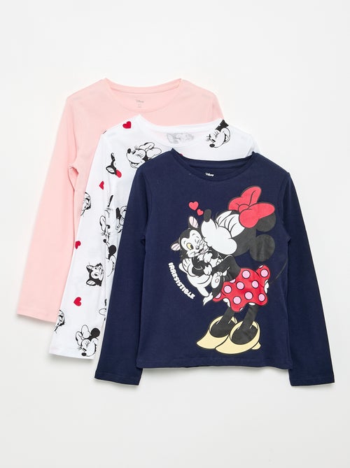 Pack de 3 t-shirts \'Minnie\' - Kiabi Pack de 3 t-shirts \'Minnie\' - Kiabi