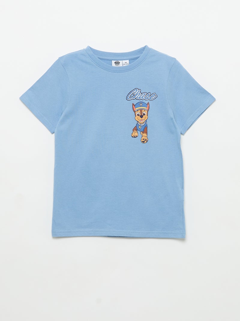 Pack de 3 T-shirts 'Patrulha Pata' de manga curta Azul - Kiabi