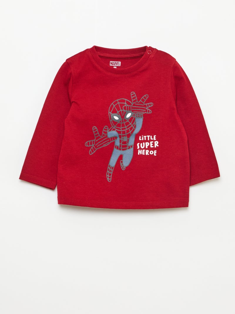Pack de 3 T-shirts 'Spiderman' Azul - Kiabi
