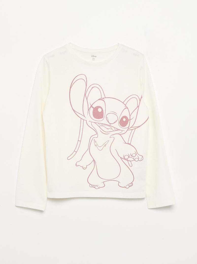 Pack de 3 t-shirts 'Stitch' & 'Angel' Rosa - Kiabi