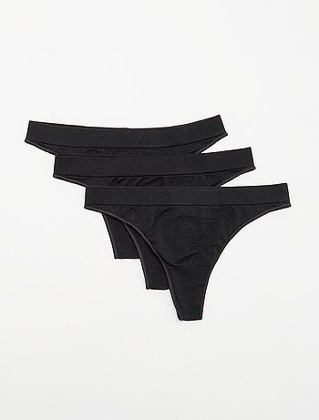 Pack de 3 tangas sem costura