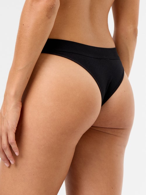 Pack de 3 tangas sem costura - Kiabi
