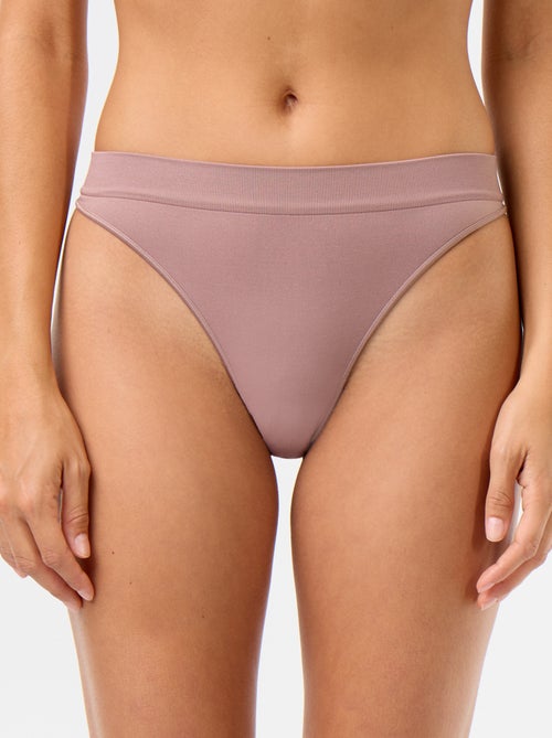 Pack de 3 tangas sem costura - Kiabi