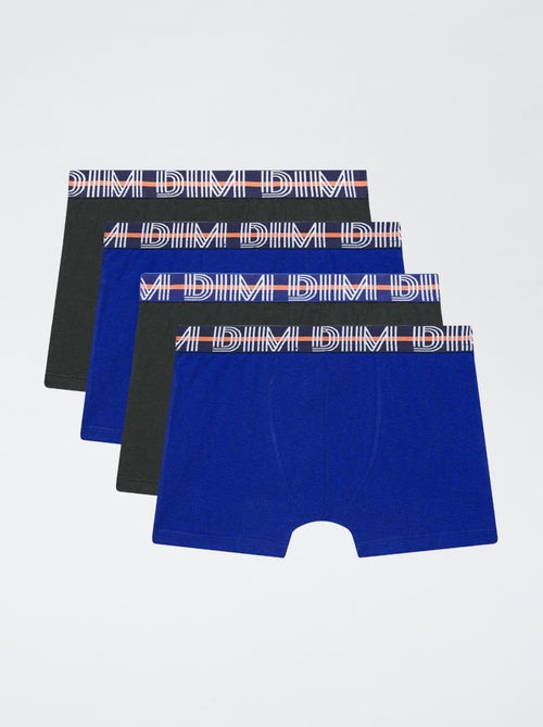 Pack de 4 boxers 'Dim' - Kiabi Pack de 4 boxers 'Dim' - Kiabi