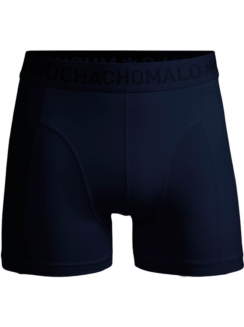 Pack de 4 boxers Muchachomalo Azul-Preto - Kiabi