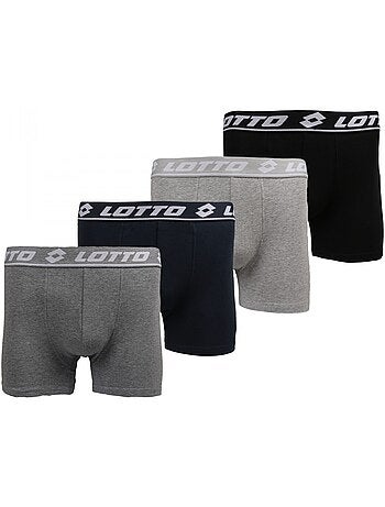 Pack de 4 cuecas boxer homem LOTTO