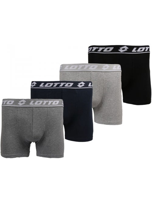 Pack de 4 cuecas boxer homem LOTTO - Kiabi Pack de 4 cuecas boxer homem LOTTO - Kiabi