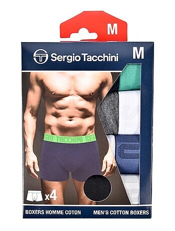 Pack de 4 Cuecas Boxer SERGIO TACCHINI