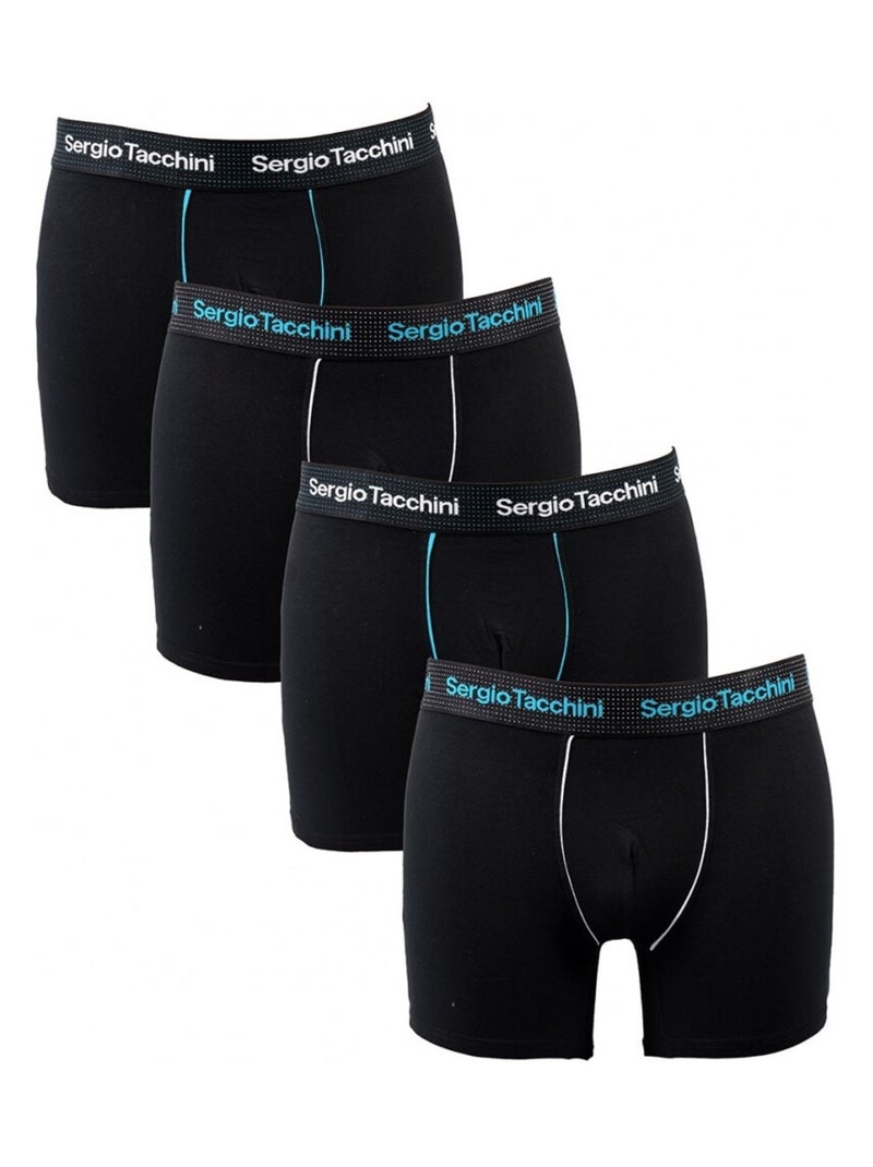 Pack de 4 Cuecas Boxer SERGIO TACCHINI Multicolorido - Kiabi
