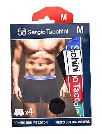 Pack de 4 Cuecas Boxer SERGIO TACCHINI