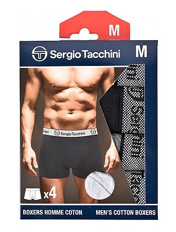 Pack de 4 Cuecas Boxer SERGIO TACCHINI