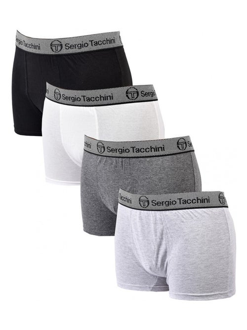 Pack de 4 Cuecas Boxer SERGIO TACCHINI - Kiabi