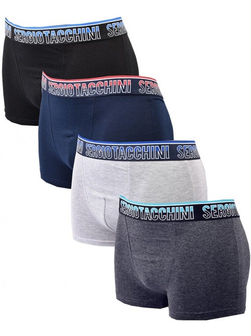 Pack de 4 Cuecas Boxer SERGIO TACCHINI - Kiabi
