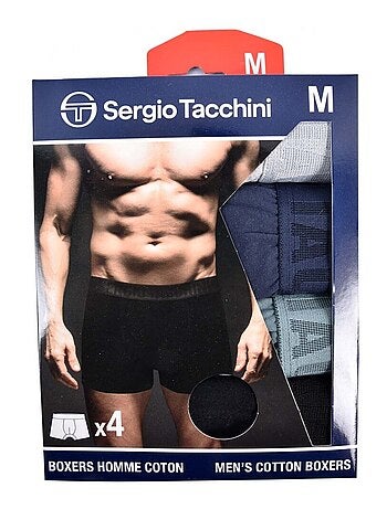 Pack de 4 Cuecas Boxer SERGIO TACCHINI