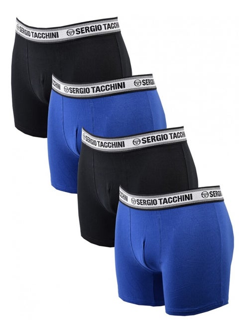 Pack de 4 Cuecas Boxer SERGIO TACCHINI - Kiabi Pack de 4 Cuecas Boxer SERGIO TACCHINI - Kiabi
