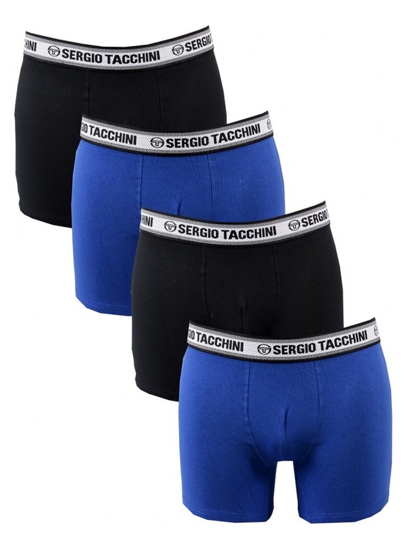 Pack de 4 Cuecas Boxer SERGIO TACCHINI Multicolorido - Kiabi