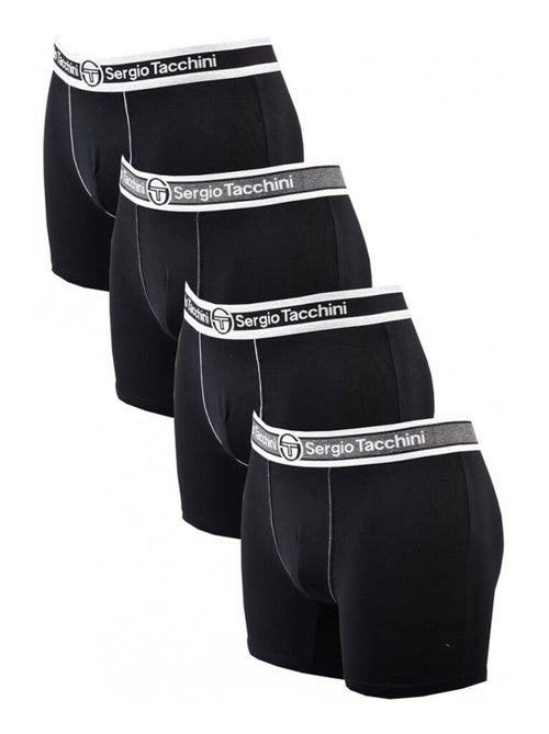 Pack de 4 Cuecas Boxer SERGIO TACCHINI - Kiabi Pack de 4 Cuecas Boxer SERGIO TACCHINI - Kiabi