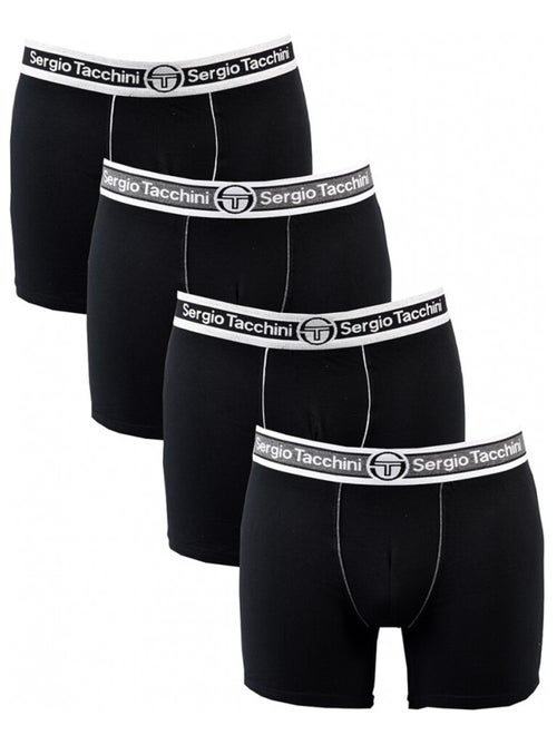 Pack de 4 Cuecas Boxer SERGIO TACCHINI - Kiabi Pack de 4 Cuecas Boxer SERGIO TACCHINI - Kiabi