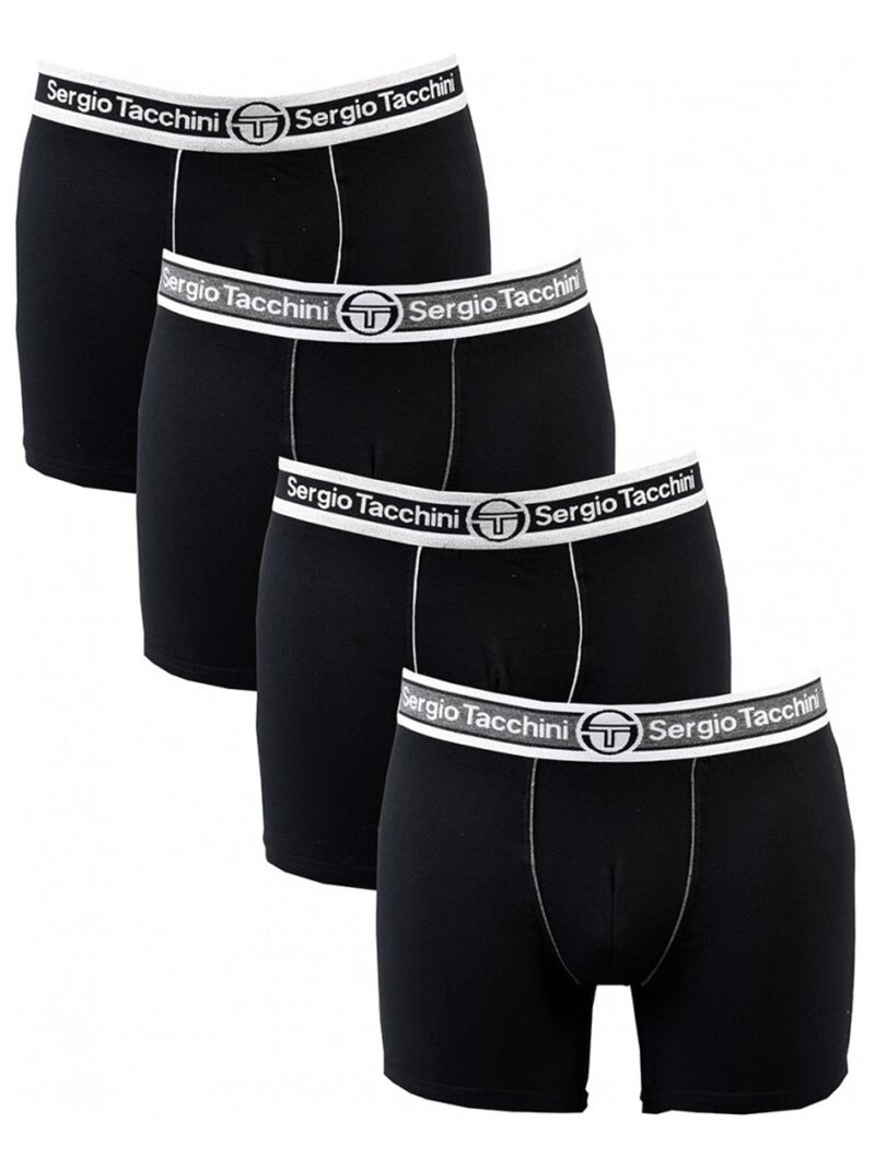 Pack de 4 Cuecas Boxer SERGIO TACCHINI Multicolorido - Kiabi
