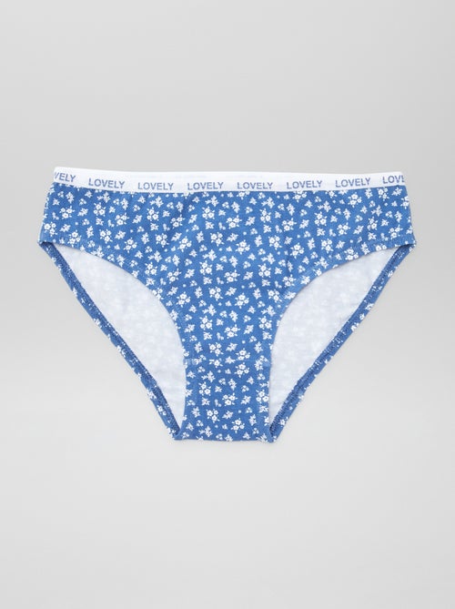 Pack de 4 Cuecas Estampadas - Kiabi