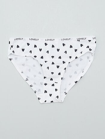 Pack de 4 cuecas estampadas