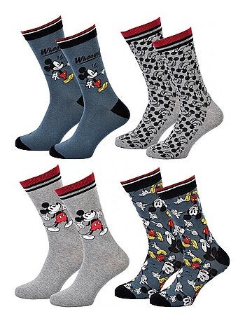 Pack de 4 Meias Homem DISNEY MICKEY MOUSE