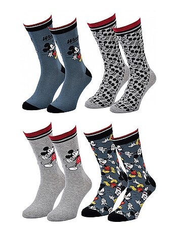 Pack de 4 Meias Homem DISNEY MICKEY MOUSE