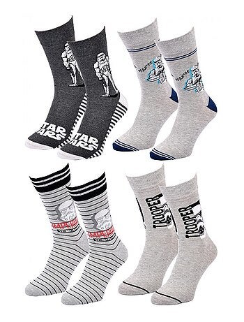 Pack de 4 meias homem DISNEY STAR WARS
