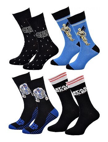 Pack de 4 meias homem DISNEY STAR WARS
