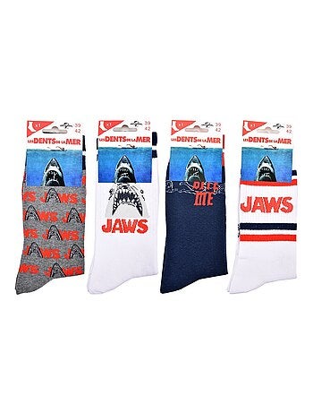 Pack de 4 Meias Homem JAWS