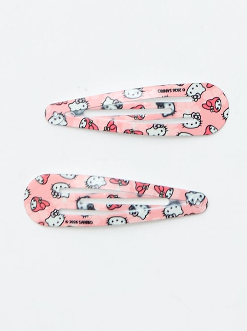 Pack de 4 molas de cabelo + 1 scrunchie 'Hello Kitty' - Kiabi
